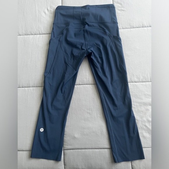 Lululemon Fast & Free Crop II* NULUX 19" in True Navy - Picture 7 of 9